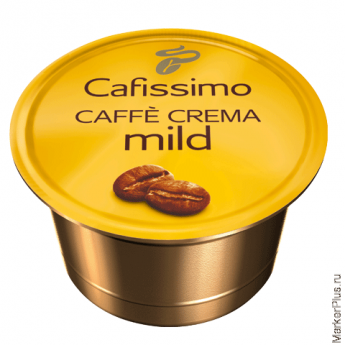 Капсулы для кофемашин TCHIBO Cafissimo Caffe Crema Mild, натуральный кофе, 10 шт. х 7 г, EPCFTCCM000