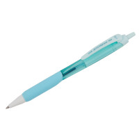 Ручка шариковая автоматическая Uni 'Jetstream SXN-101-07FL' синяя, 0,7 мм, грип, бирюзовый корпус, 12 шт/в уп