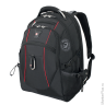 Рюкзак WENGER, универсальный, черный, красные вставки, 38 литров, 34х23х48 см, 667720240
