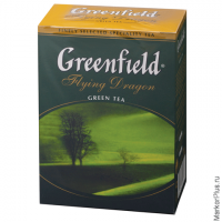 Чай GREENFIELD (Гринфилд) 'Flying Dragon', зеленый, листовой, 100 г, 0357