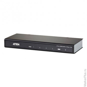 Разветвитель HDMI ATEN, 4-портовый, для передачи цифрового видео, разрешение 4К, VS184A