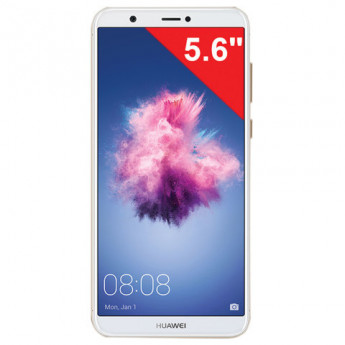 Смартфон HUAWEI P smart, 2SIM, 5.6", 4G, 8/13+2Мп, 32ГБ, MicroSD, золотой, металл, 51092DPM