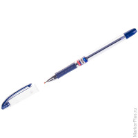 Ручка шариковая Berlingo 'Silk Touch 2000' синяя, 0,7мм, игольчатый стержень, грип, 12 шт/в уп