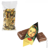 Конфеты шоколадные КРАСНЫЙ ОКТЯБРЬ 'Аленка', вафельные, молочно-ореховые, 1000 г, пакет, КО11384