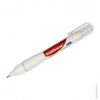 Корректирующий карандаш 06мл, металлический наконечник, "Techno White", в пакетике