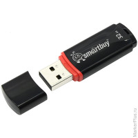 Память Smart Buy 'Crown' 32GB, USB 2.0 Flash Drive, черный