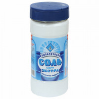 Соль пищевая 500г 'Экстра', пластиковая баночка с дозатором, ш/к 90126