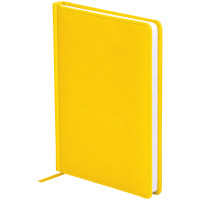 Ежедневник недатированный, A5, 136л., кожзам, OfficeSpace 'Winner', желтый