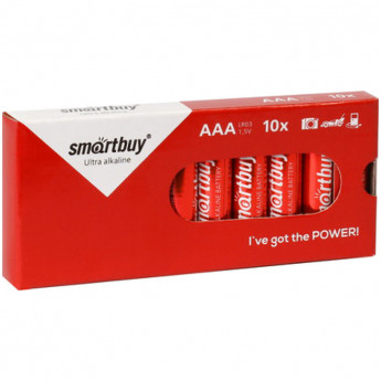 Батарейка SmartBuy LR03 10 картон.уп., 10 шт/в уп