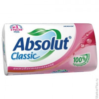 Мыло туалетное 90 г, ABSOLUT (Абсолют) 'Нежное', антибактериальное, 6001,6058