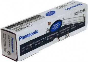 Тонер-картридж оригинальный Panasoniс KX-FA76A черный для KX-FL501/502/503/521/523/FLB-753/758/FLM-553 (2K)