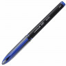 Ручка-роллер Uni-Ball 'AIR Micro', СИНЯЯ, корпус черный, узел 0,5 мм, линия 0,24 мм, UBA-188-M BLUE