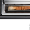 Тостер BOSCH TAT8613, 860 Вт, 2 тоста, разморозка, подогрев, решетка для булочек, нержавеющая сталь,