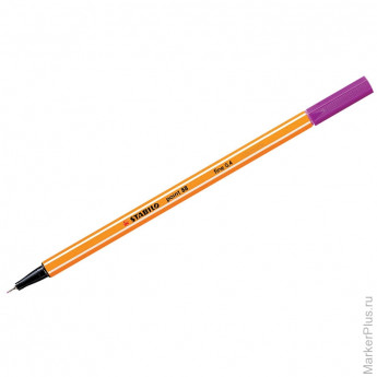 Ручка капиллярная "Point 88" сиреневая, 0,4мм 10 шт/в уп
