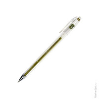 Ручка гелевая золото металлик, 0,7мм, 5 шт/в уп
