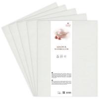 Бумага для акварели, 10л., 350*500мм, Лилия Холдинг 'Чайная пастораль', 200г/м2, белая