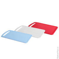 Доска разделочная пластиковая, 0,8х19,5х31,5 см, цвет ассорти, IDEA, М 1573