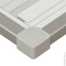 Доска-планинг НА МЕСЯЦ магнитно-маркерная/пробковая, 60x50 см, алюминиевая рамка, ECO,"2х3"