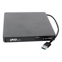 Привод DVD Gembird DVD-USB-03 пластик, черный USB 3.0