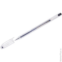 Ручка гелевая Crown 'Hi-Jell' черная, 0,5мм, штрих-код, 12 шт/в уп