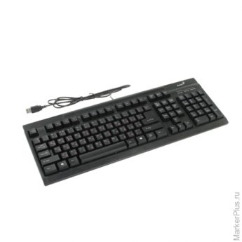Клавиатура проводная GENIUS KB-125, USB, 104 клавиши, черная, 31300723105