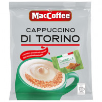 Кофе растворимый MacCoffee 'Cappuccino di Torino с корицей', КОМПЛЕКТ 20 пакетиков по 25г, ш/к02257, 102156