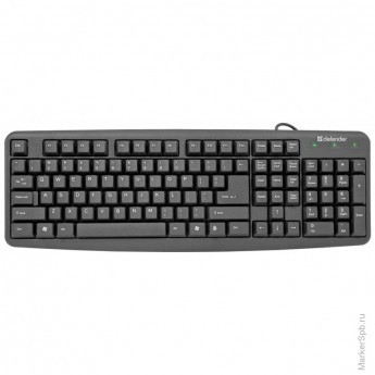 Клавиатура Defender Element HB-520, PS/2, черный