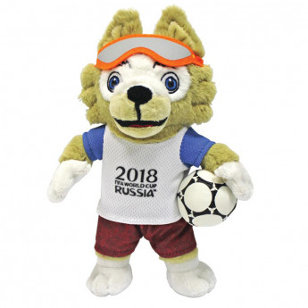Мягкая игрушка FIFA-2018 "Волк Забивака", 21см, пакет