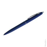 Ручка шариковая автоматическая 'Business', синяя, 0,7мм, синий антискол. корпус, 24 шт/в уп