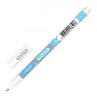 Ручка Пиши-стирай гелевая ПИФАГОР, корпус двухцветный, ластик, игольчатый нак. 0,5 мм 142496, синяя, 99