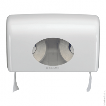Диспенсер для туалетной бумаги KIMBERLY-CLARK Aquarius, белый, бумага 126125, 126124, АРТ. 6992