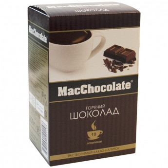 Какао-напиток MacChocolate, 10 пакетиков*20г