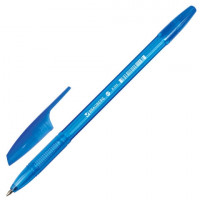 Ручка шариковая BRAUBERG X-333, СИНЯЯ, корпус тонированный, узел 0,7мм, линия 0,35мм, BP150