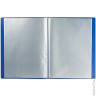 Папка 30 вкладышей ERICH KRAUSE "Standard", А4, вертикальная, синяя, 0,6 мм, 3137