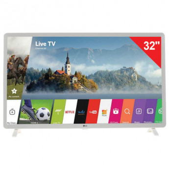 Телевизор LG 32" (81,2 см) 32LK6190, LED, 1920x1080 Full HD, Smart TV, Wi-Fi, 50 Гц, HDMI, USB, белый, 5 кг