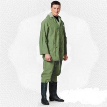 Спец.костюм Костюм влагозащитный ПВХ (куртка, брюки) зеленый XL