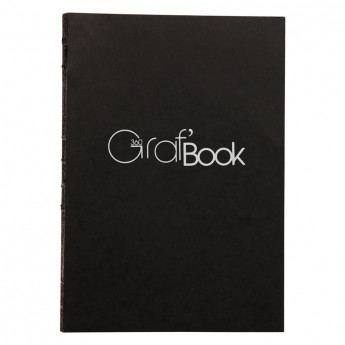 Скетчбук 100л. А5 на сшивке Clairefontaine "Graf'Book 360°", 100г/м2