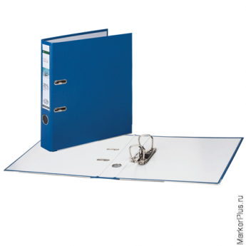 Папка-регистратор LEITZ, механизм 180°, покрытие пластик, 50 мм, синяя, 10151235P