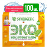 Таблетки для ПММ SYNERGETIC бесфосфатные 100шт/уп, комплект 100 шт