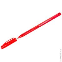 Ручка шариковая Luxor 'Focus Icy' красная, 1,0мм, 50 шт/в уп