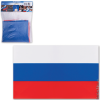 Флаг РФ, 70х105 см, упаковка с европодвесом, 550018