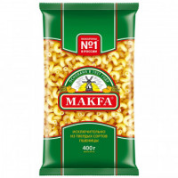 Макароны Макфа Витки группы А в/с, 400 г