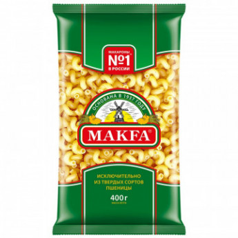 Макароны Макфа Витки группы А в/с, 400 г