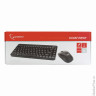 Набор беспроводной GEMBIRD KBS-7004, клавиатура, 12 дополнительных клавиш, мышь 3 кнопки + 1 колесо,