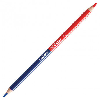 Карандаши двусторонние CARIOCA 'Bi-color', 12 штук, 24 цвета, трехгранные, заточенные, 42991, комплект 12 шт