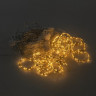 Электрогирлянда Занавес из Росы 6х3м, 600 LED, Теплый, USB+пульт 315-996