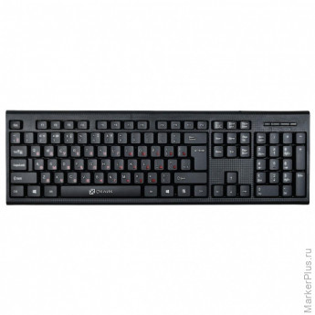 Клавиатура Oklick 120M USB черная