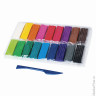 Пластилин классический ERICH KRAUSE, 18 цветов, 324 г, со стеком, картонная упаковка, 41765