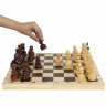 Шахматы турнирные, деревянные, лакированные, глянцевые, доска 40*40 см, ЗОЛОТАЯ СКАЗК, 665363