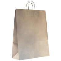 Пакет бумажный "Крафт" с кручеными ручками, 35*15*45см, 70г/м2 Пакет бумажный "Крафт" с кручеными ручками, 35*15*45см, 70г/м2